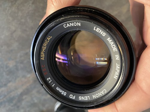 Canon 55 mm aspherical - fd,