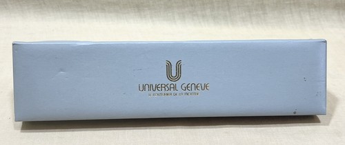 Universal geneve 1970 box - geneve, 1970's