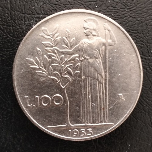 Moneta 100 lire minerva - moneta,