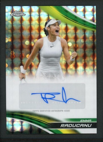 2025 emma raducanu auto topps - raducanu,