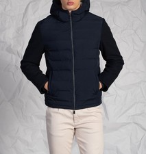Piumino uomo con cappuccio e