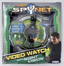 Real Tech Spy Net Video Watch Visione Notturna Agente Segreto Gadget Giocattolo 2011 Jakks