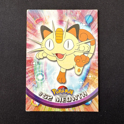 Pokemon meowth topps serie - pokemon,