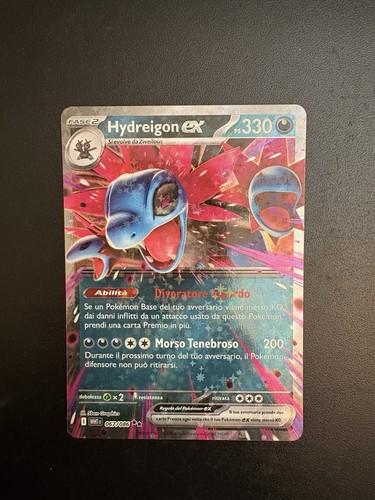 Carta pokemon hydreigon - ex,