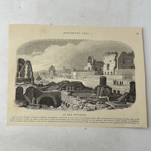 Stampa via appia antica roma - via,