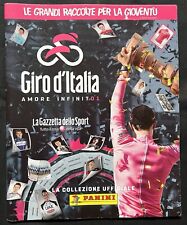 ALBUM PANINI GIRO D'ITALIA AMORE INFINITO 101 2018 VUOTO + 6 FIGURINE