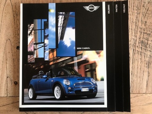 Brochure depliant mini cabrio - brochure,