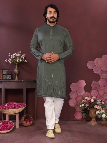 Pakistano uomo cotone kurta - uomo,