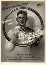 Cartolina Calcio Alfredo Binda 1927