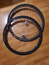 Coppia Ruote Vintage Eroica Mozzi Campagnolo Super Record 32f Cerchi Mavic MA40