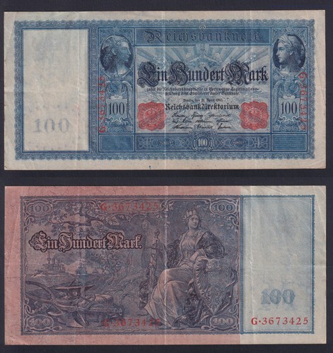 Banconota germania 100 mark - germania,