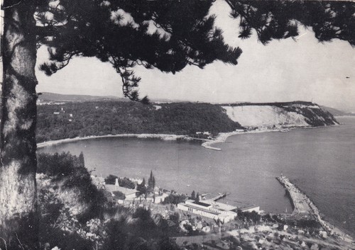 Cartolina trieste la - di, baia