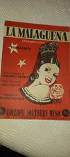 Spartito LA MALAGUENA Malagueña Rumba Ramirez Galingo Larici Poletto 1947