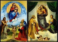 Vaticano 2012 Raffaello Dipinti Arte Madonna e Bambino Angeli Religione 2x m/s MNH