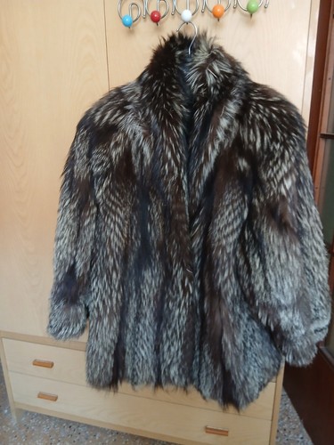 Pelliccia volpe argentata - pelliccia,