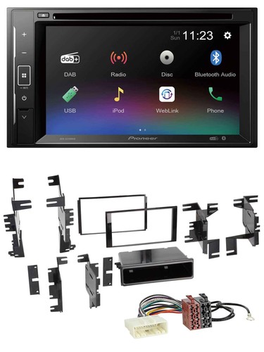 Pioneer bluetooth mp3 usb 2din - usb,