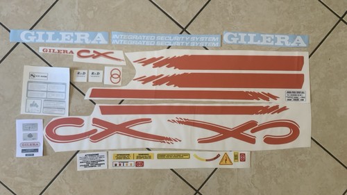 Gilera kit adesivi nuovi - adesivi,