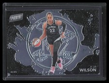 2025 Panini WNBA Player of the Day #AW A'ja Wilson Marketing Insert #/25