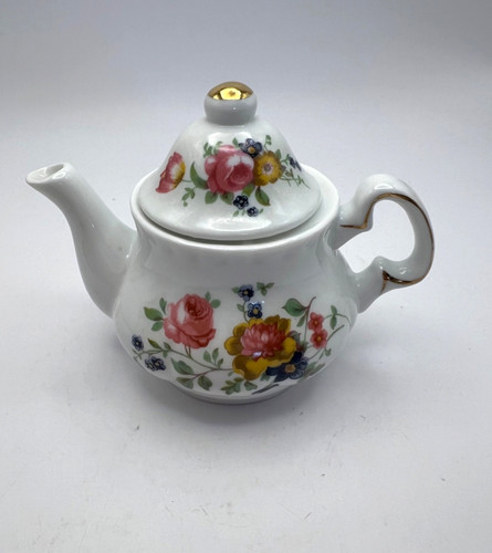 Royal crest miniature teapot - crest,