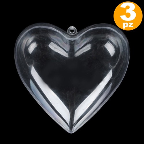 Cuore in plastica - 3,