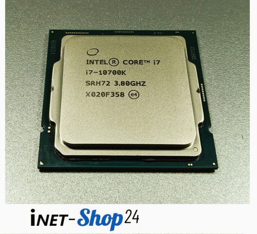 Cpu intel core 10700k - intel, 3,8