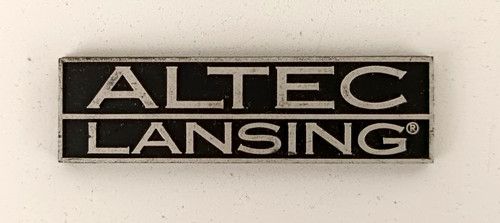 Altec lansing targhetta - altec,