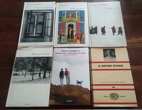 Lotto libri einaudi - 6,