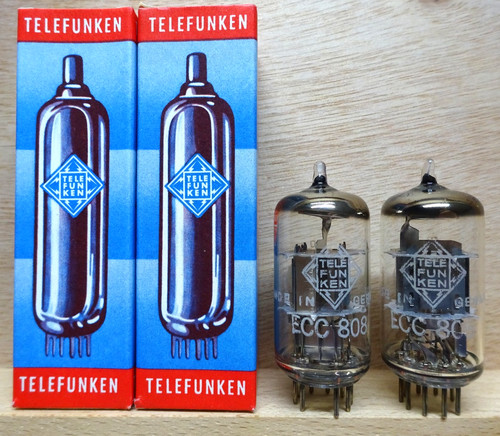 Coppia telefunken ecc808 - telefunken,