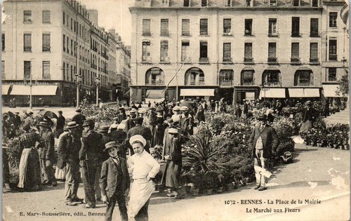 Rennes carte postale - rennes,