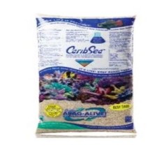 CaribSea Fiji rosa ARAG-ALIVE!  Sabbia viva, 10 o 20 libbre substrato di barriera per acquario Sa