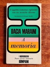 DACIA MARAINI AUTOGRAFO LIBRO