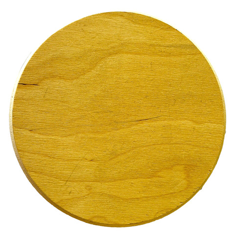 Piccola targa rotonda legno - piccola,