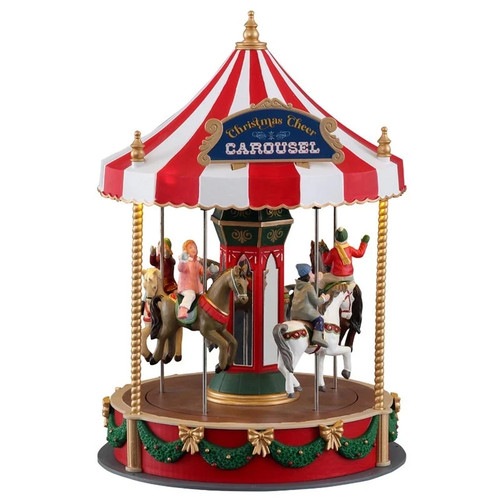 Lemax giostra natale - lemax,