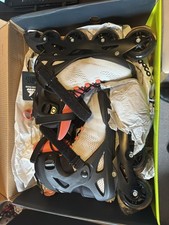 Pattini in linea Rollerblade donna MACROBLADE 80 W, taglia 7 grigio/corallo mai usati