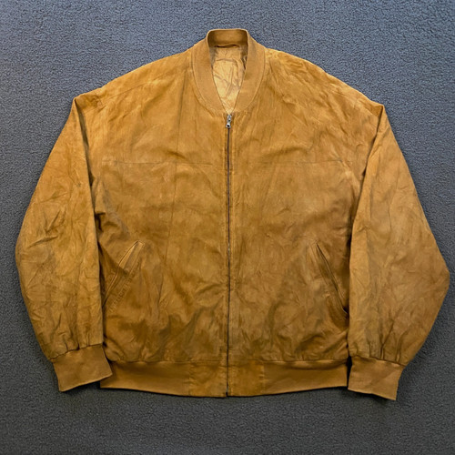 Giacca pelle scamosciata - , di
