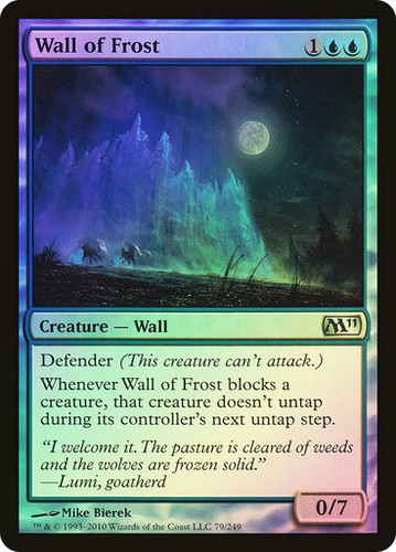 Foil wall frost - foil,