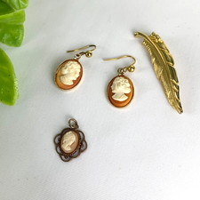 Parure Cammei Ciondolo
