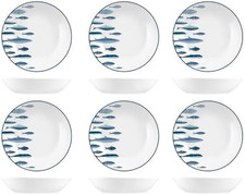 -Set 6 Piatti Fondi, Linea