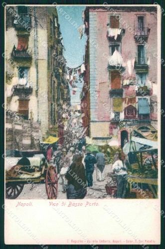Napoli città vico basso porto - napoli,