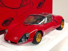 1:12 Laudoracing Alfa Romeo 33 Stradale Prototipo Museo rosso 1967 NUOVO NEW