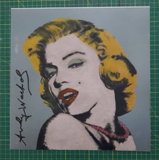 POP MASTER ANDY WARHOL - Incredibile cartone tecnica mista / Firmato