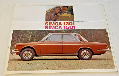 Notice commerciale simca 1301 - notice,