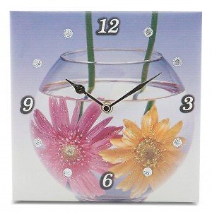 Bomboniere orologio fiori - orologio,