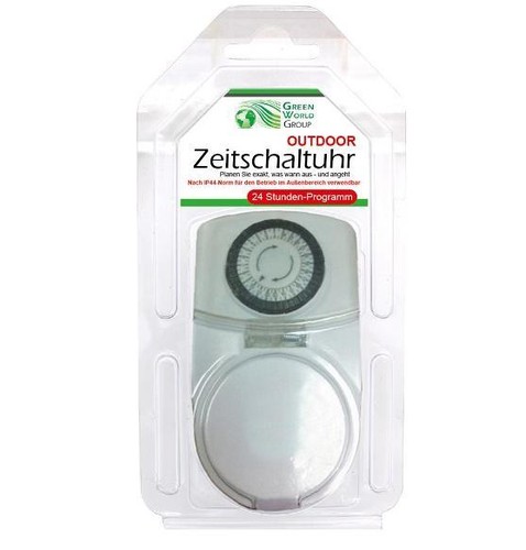 Timer meccanico esterno 24h - timer,