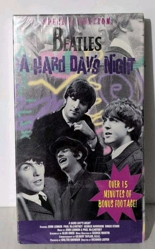 Hard days night vhs - hard, 1995