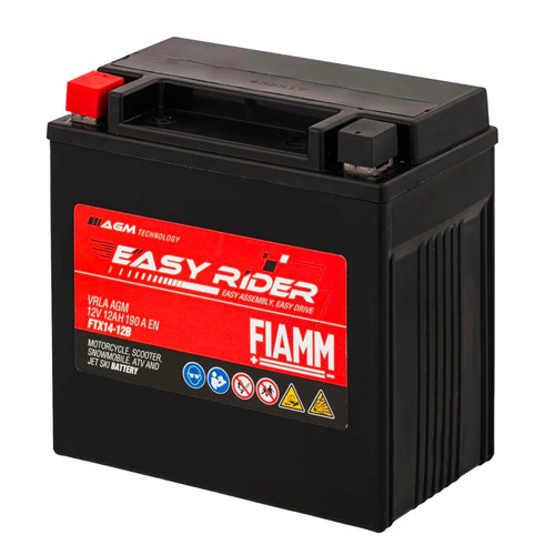 Batteria moto fiamm ftx14 12b - fiamm, ftx14-12b
