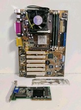 ASUS P4B - ATX motherboard socket 478 - Intel Pentium 4 + Scheda Video 16Mb ✅