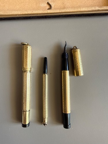Penna stilografica placcata - stilografica,