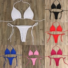 Set bikini sexy donna cravatta