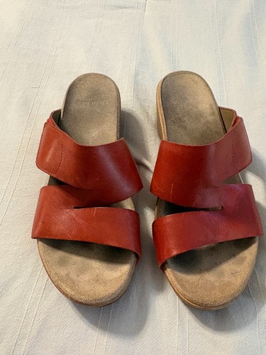 Sandalo rosso dansko pizzo - sandalo,